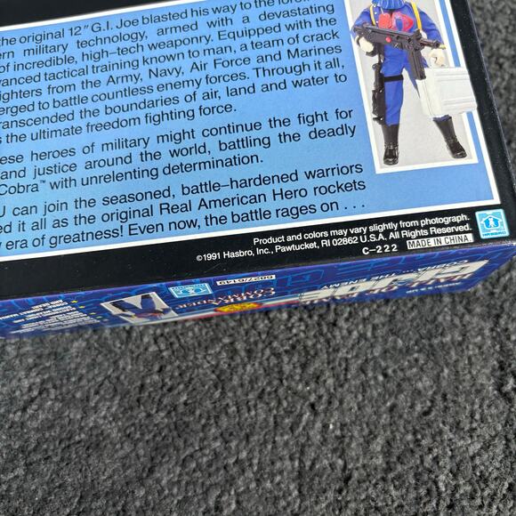 Vintage G.I. Joe Hall of Fame Cobra Commander 12" Action Figure NIB Hasbro 1991 - Picture 8 of 10
